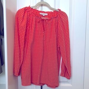 Loft Womens top size M 99% cotton